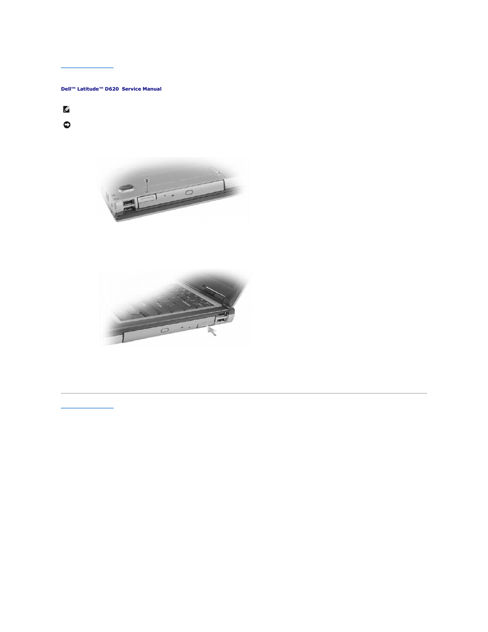 Media bay devices | Dell Latitude D620 User Manual | Page 31 / 43