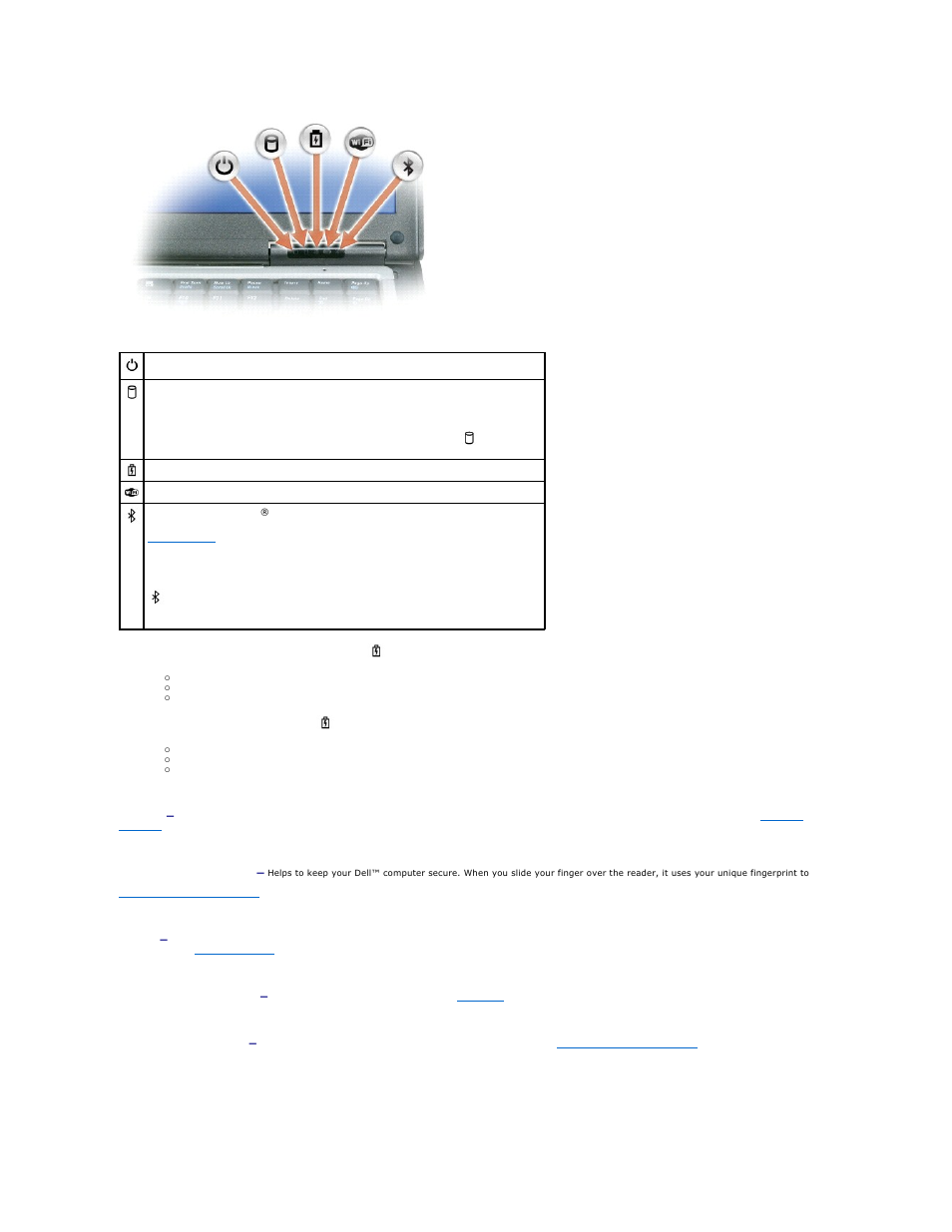 Keyboard, Fingerprint reader (optional), Speaker | Touch pad buttons/track stick, Keyboard status lights, Ambient light sensor (als) | Dell Latitude D620 User Manual | Page 3 / 102