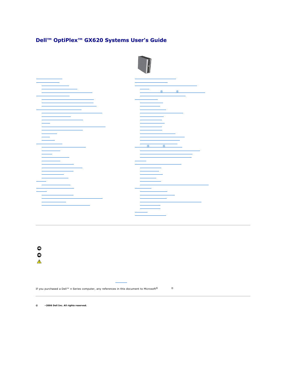 Dell™ optiplex™ gx620 systems user's guide, Ultra small form factor computer | Dell OptiPlex GX620 User Manual | Page 195 / 221