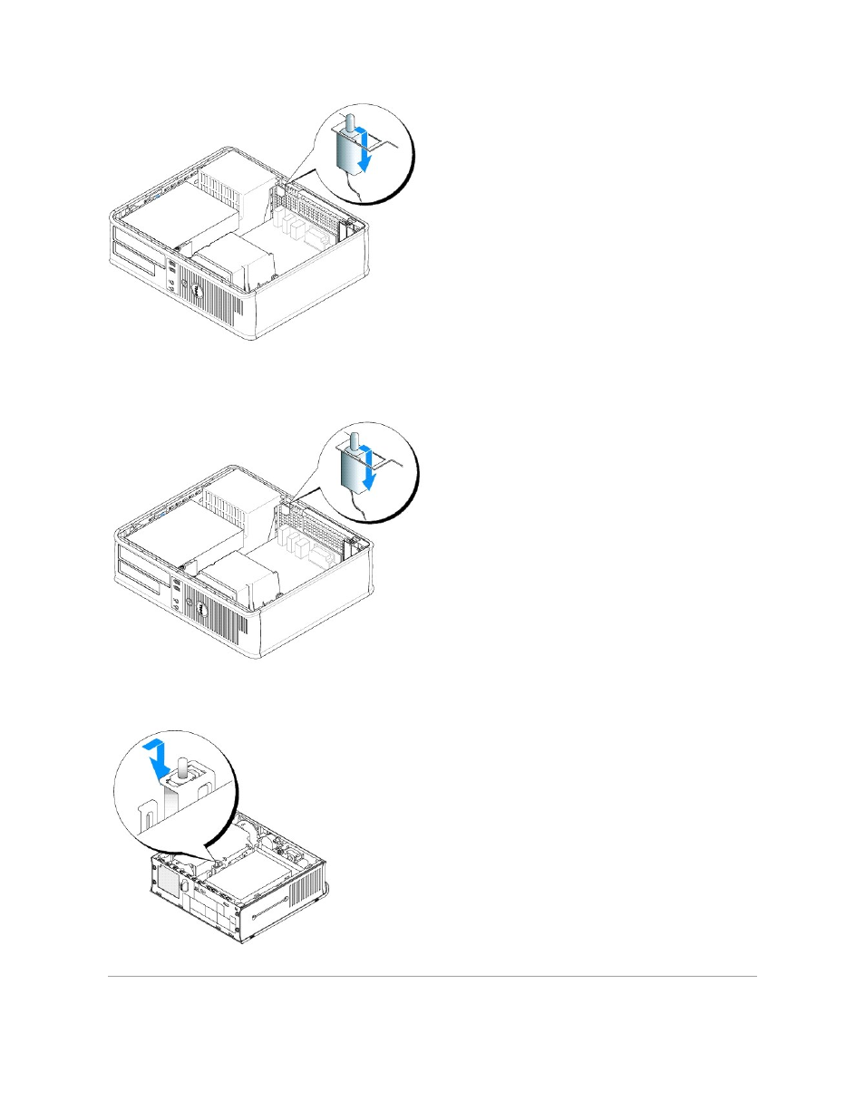 Replacing the chassis intrusion switch | Dell OptiPlex GX620 User Manual | Page 20 / 221