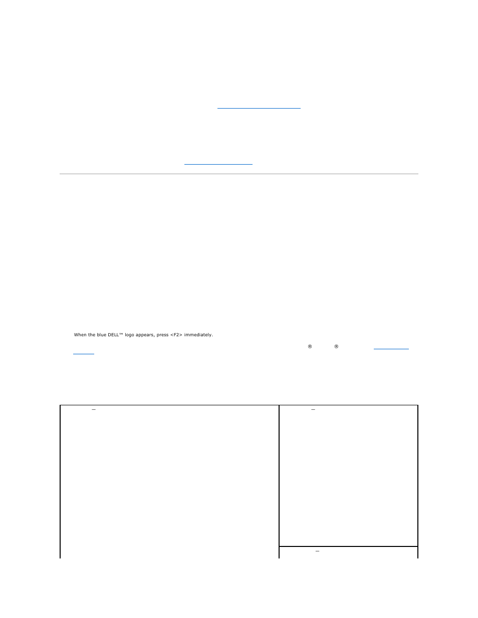 System setup, Enter system setup, Setting | In the, The next time you, The computer prompts you for the, Overview, Entering system setup, System setup screens | Dell OptiPlex GX620 User Manual | Page 6 / 221