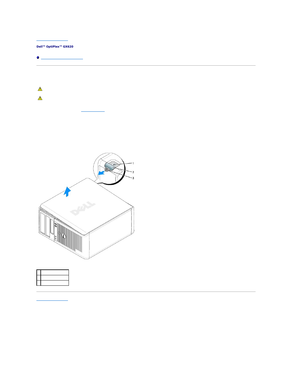 Removing the computer cover | Dell OptiPlex GX620 User Manual | Page 71 / 221