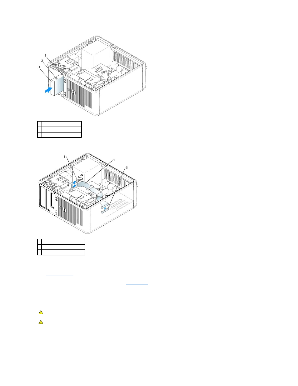 Cd/dvd drive | Dell OptiPlex GX620 User Manual | Page 80 / 221