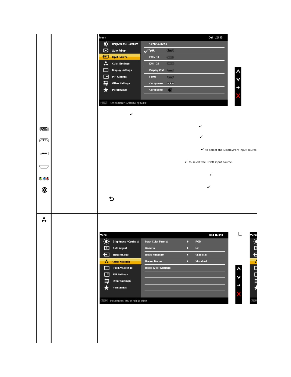 Dell u2410 User Manual | Page 23 / 43
