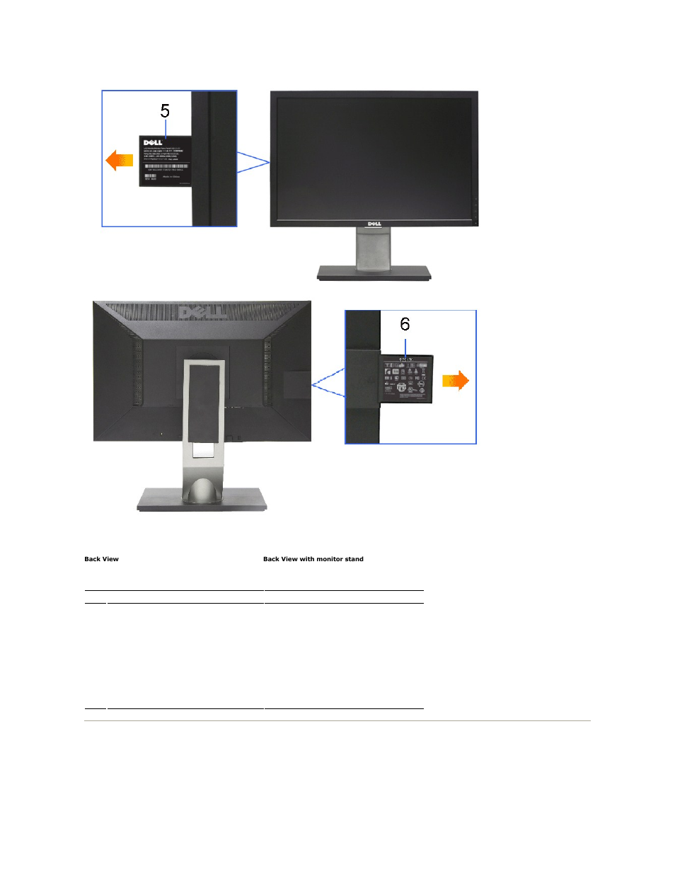 Side view | Dell u2410 User Manual | Page 5 / 43