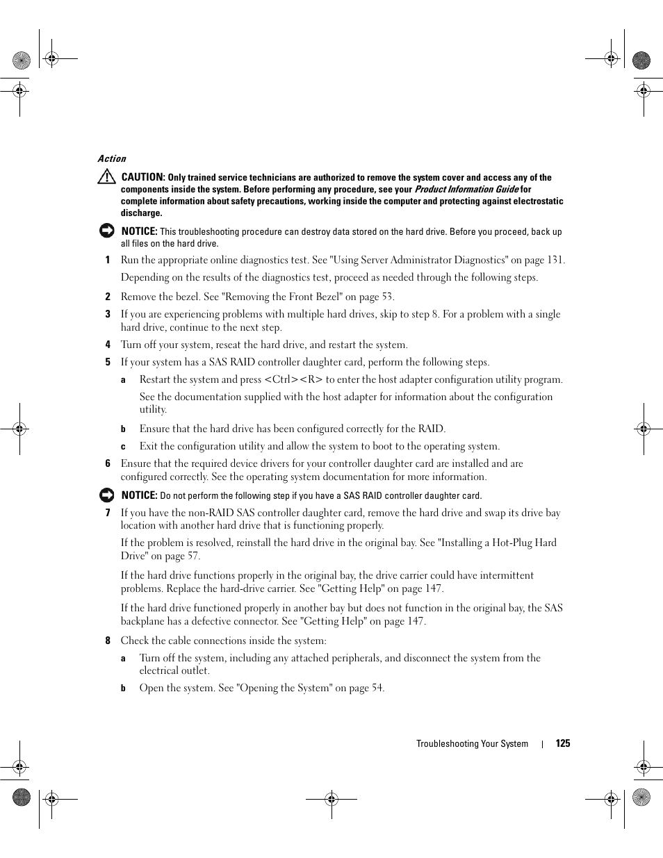 Dell POWEREDGE 2950 User Manual | Page 125 / 182
