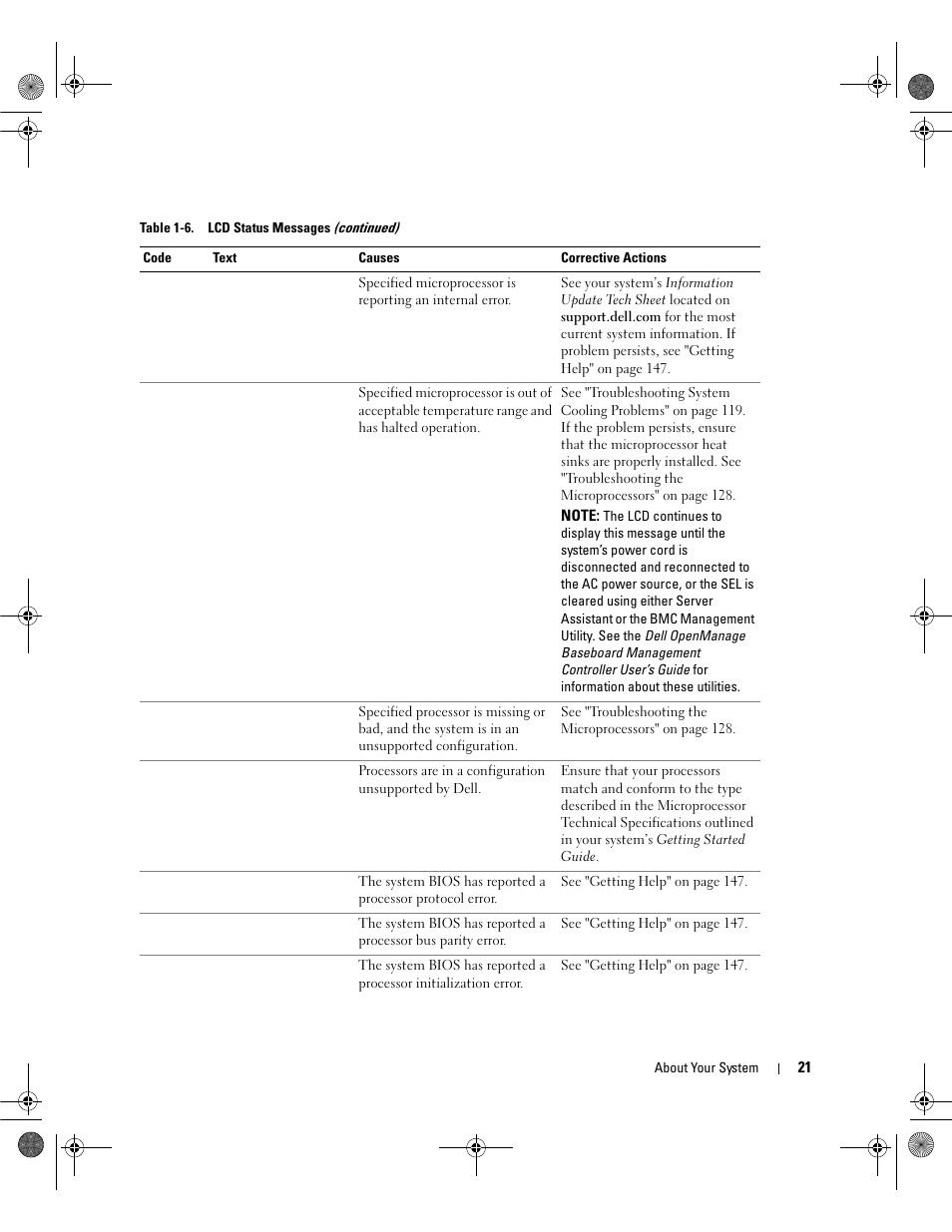 Dell POWEREDGE 2950 User Manual | Page 21 / 182
