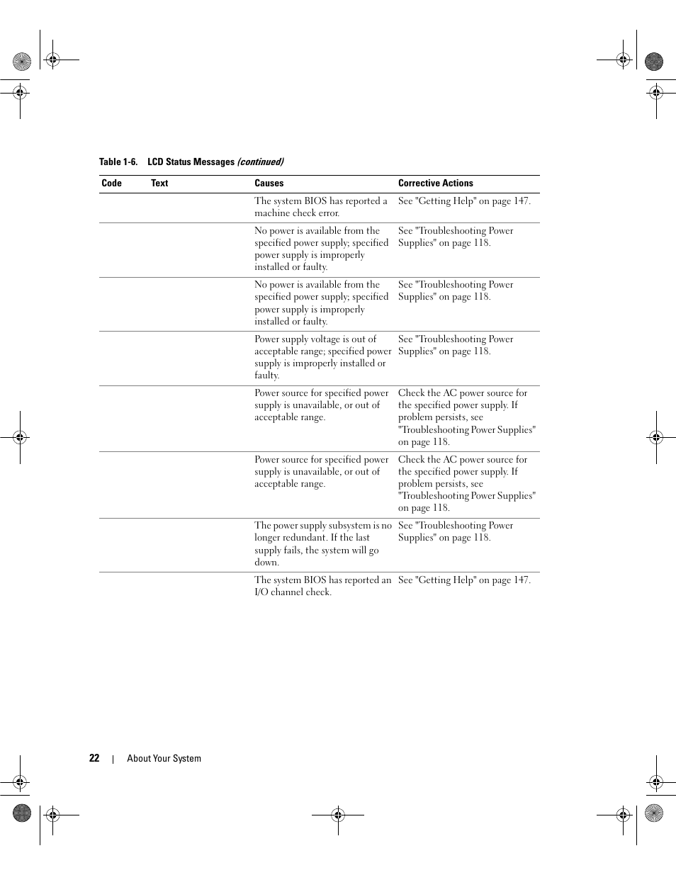 Dell POWEREDGE 2950 User Manual | Page 22 / 182