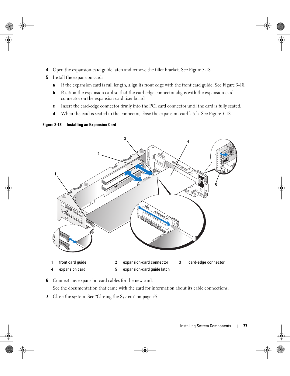 Allation is illustrated in figure 3-18 | Dell POWEREDGE 2950 User Manual | Page 77 / 182