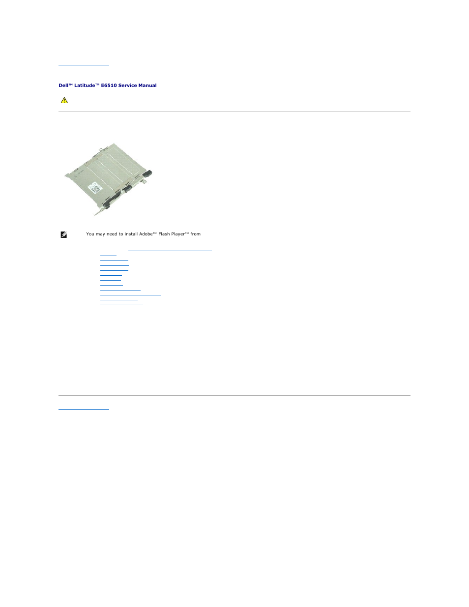 Pcmcia card cage, Removing the pcmcia card cage, Replacing the pcmcia card cage | Dell Latitude E6510 User Manual | Page 39 / 54