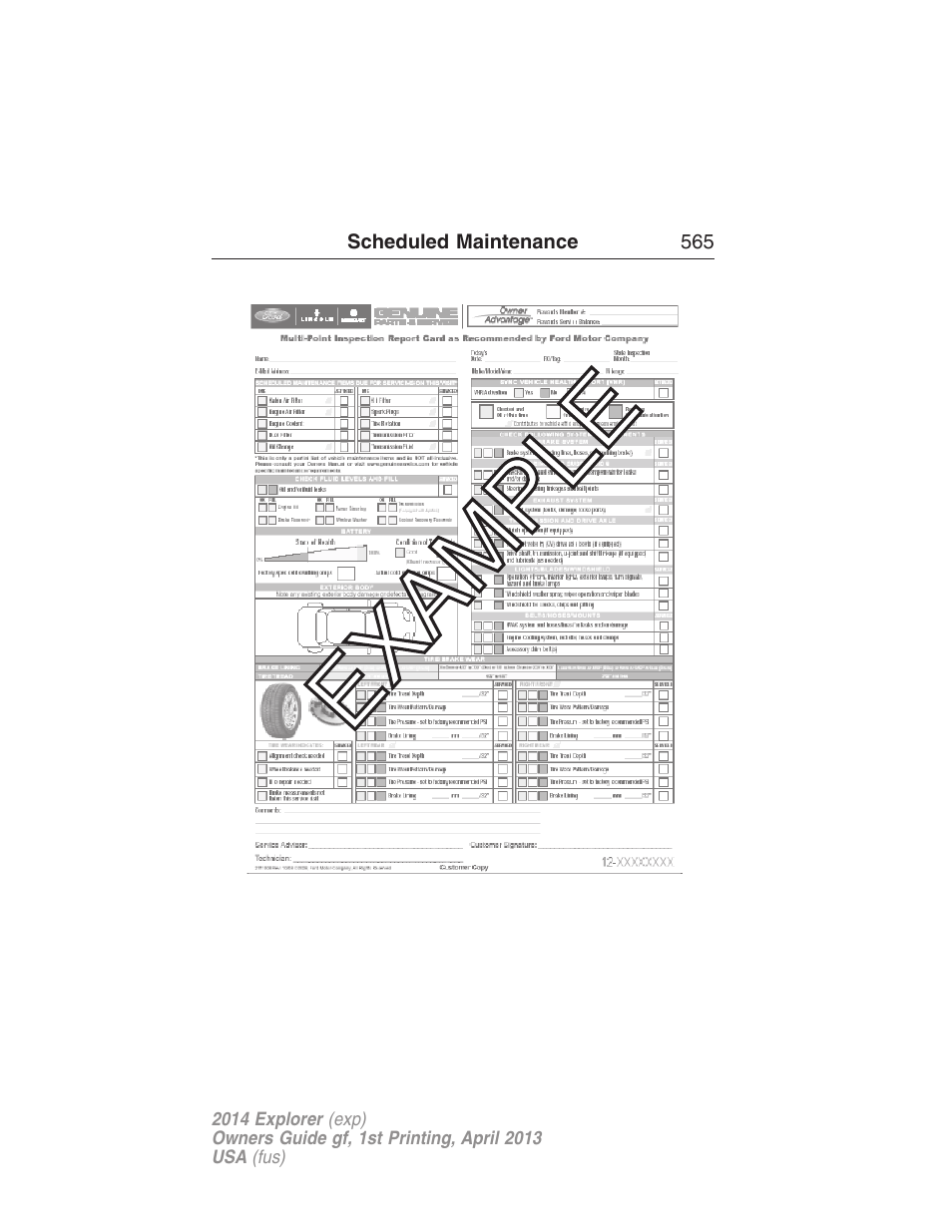 FORD explorer User Manual | Page 566 / 586