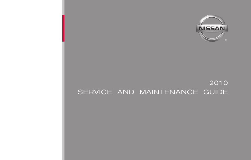 NISSAN 2010 Nissan Altima User Manual | 60 pages