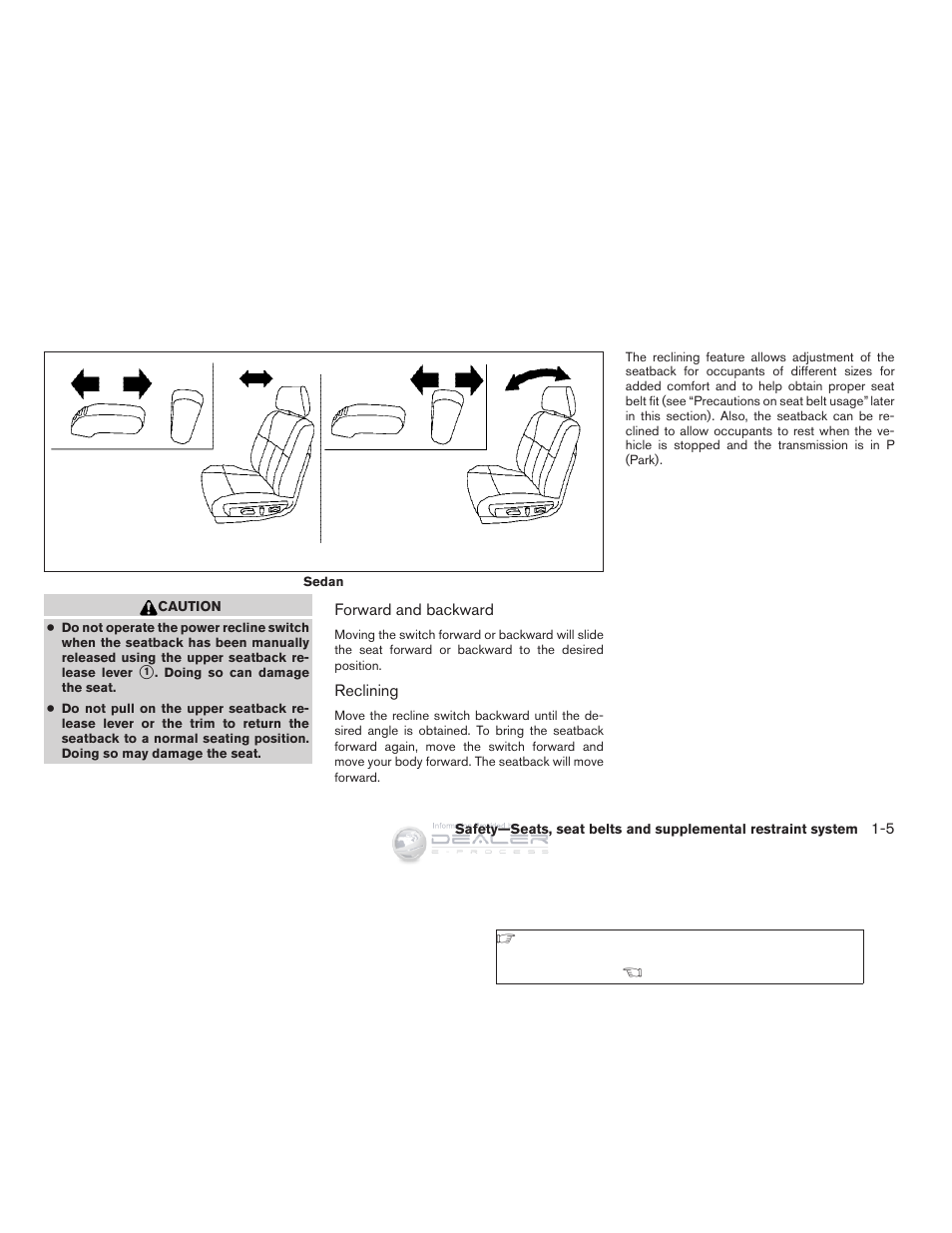 NISSAN 2008 Nissan Altima User Manual | Page 23 / 368