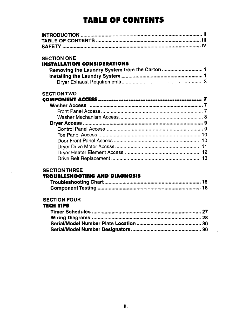 Whirlpool Thin Twin User Manual | Page 4 / 40