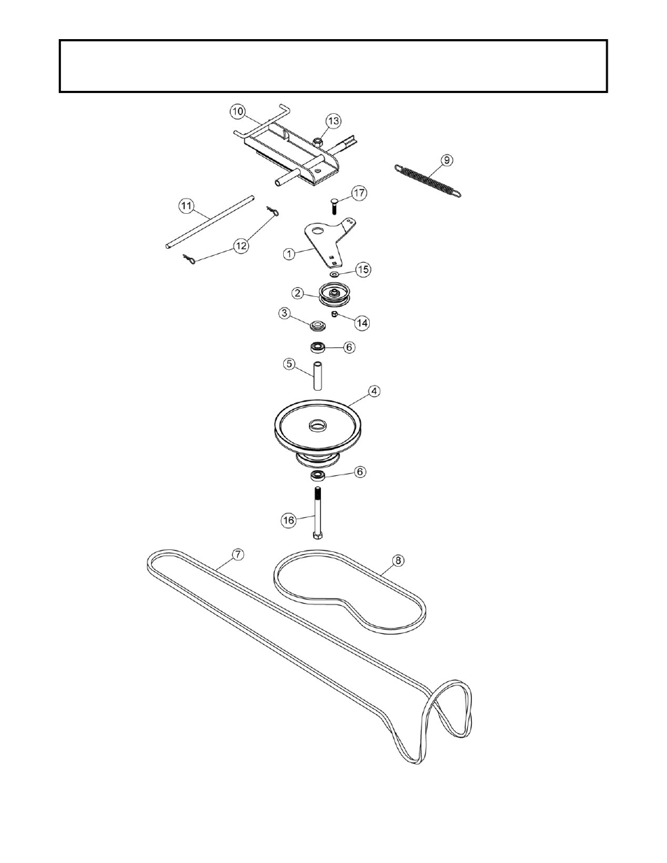 Parts breakdown | Bercomac Subframe & Drive Mechanism for JOHN DEERE Series X300 User Manual | Page 24 / 28