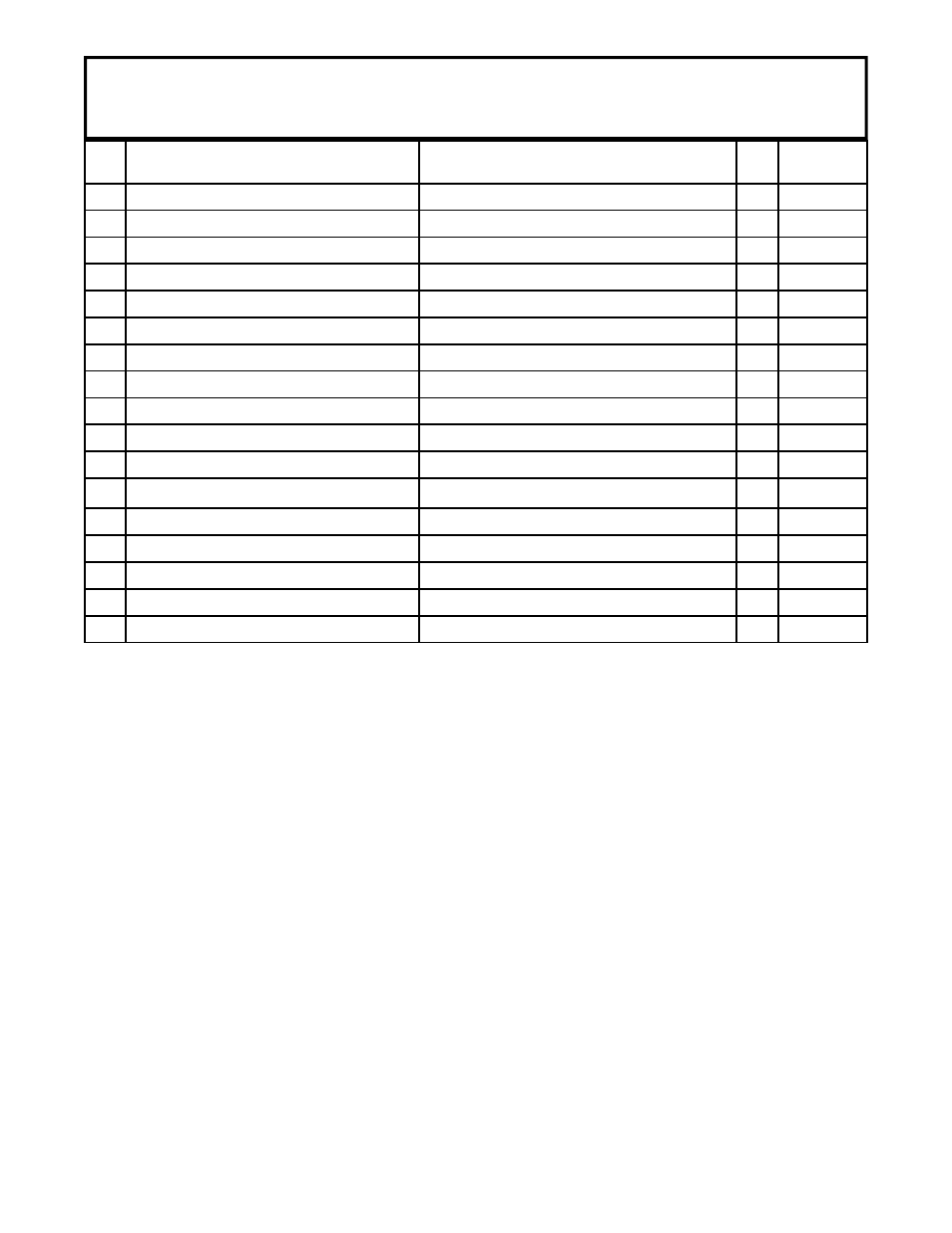 Parts list northeast drive mechanism | Bercomac Subframe & Drive Mechanism for JOHN DEERE Series X300 User Manual | Page 25 / 28