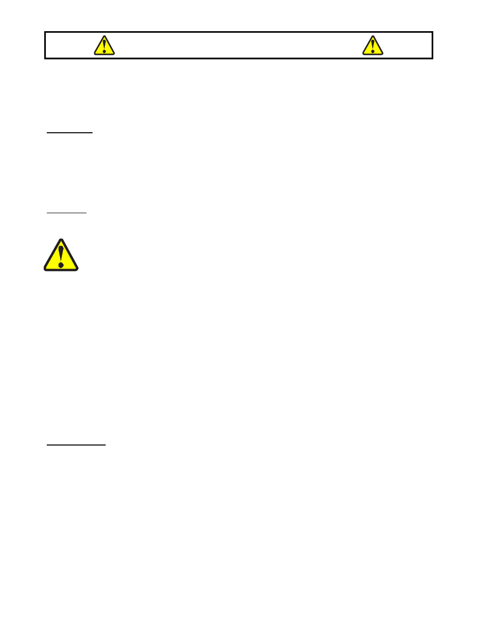 Safety precautions | Bercomac Subframe & Drive Mechanism for JOHN DEERE Series X300 User Manual | Page 5 / 28