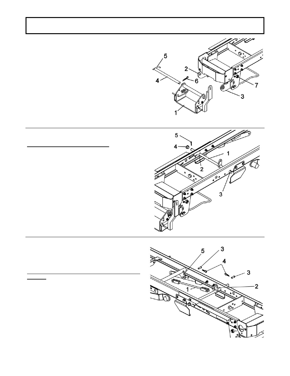 Assembly | Bercomac Subframe & Drive Mechanism for JOHN DEERE Series X300 User Manual | Page 8 / 28