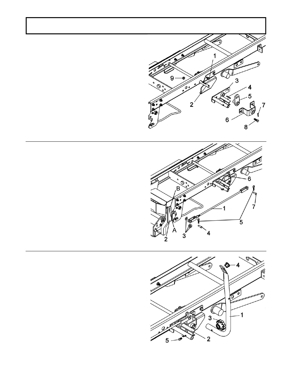 Assembly | Bercomac Subframe & Drive Mechanism for JOHN DEERE Series X300 User Manual | Page 9 / 28