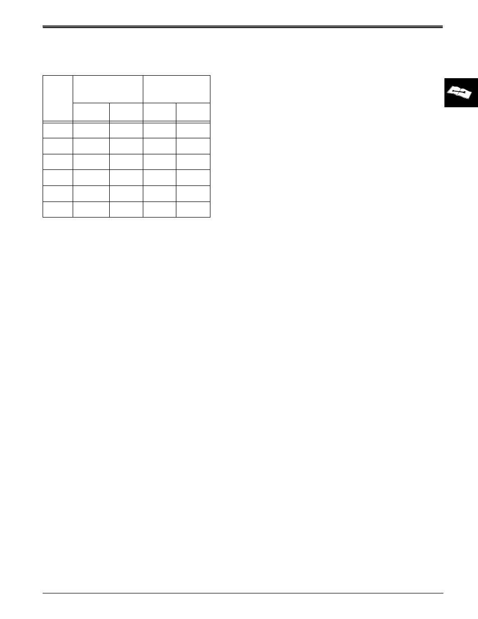 Metric fastener torque value - grade 7 | John Deere stx38 User Manual | Page 15 / 314