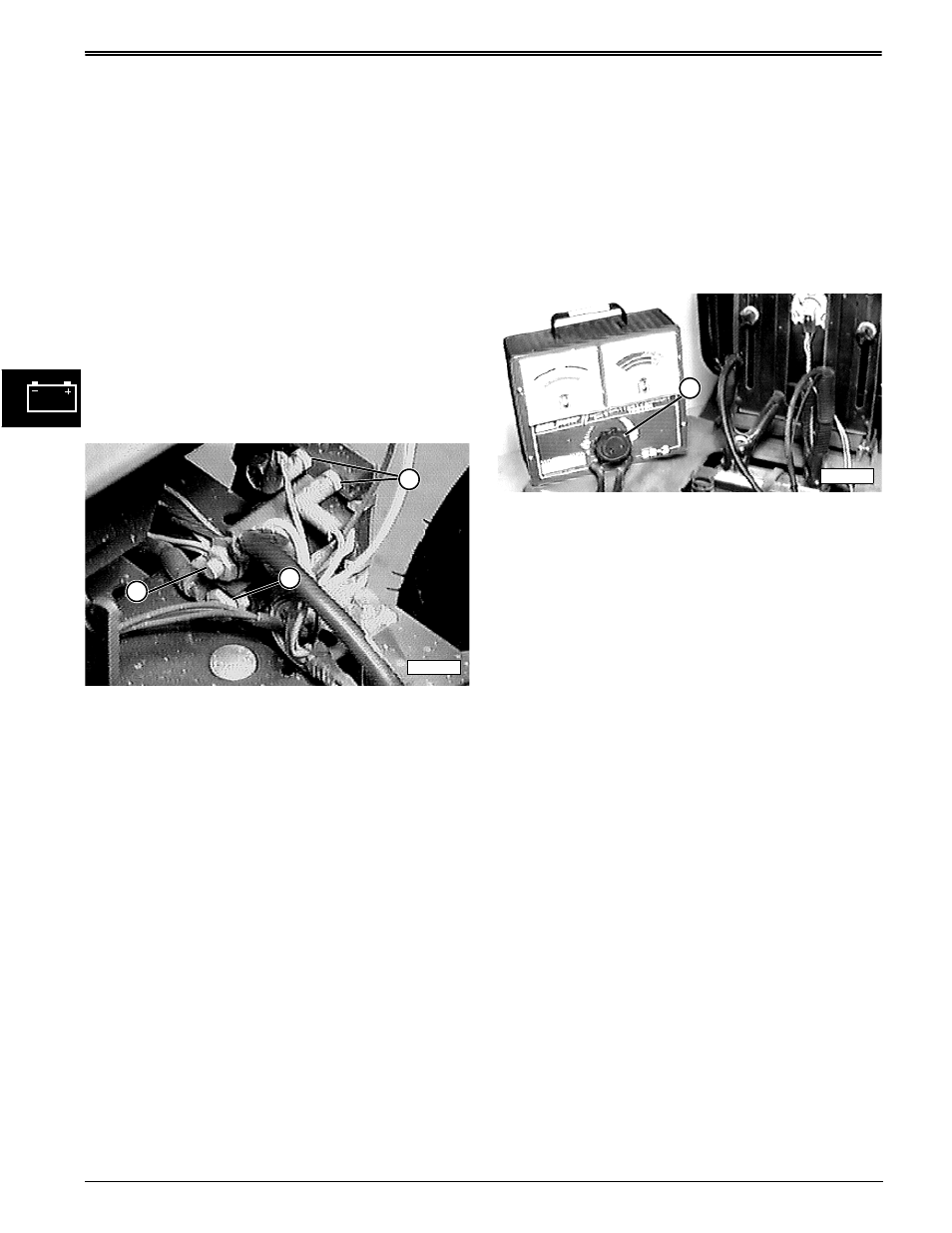 Starter solenoid test, Starter amp draw test | John Deere stx38 User Manual | Page 150 / 314