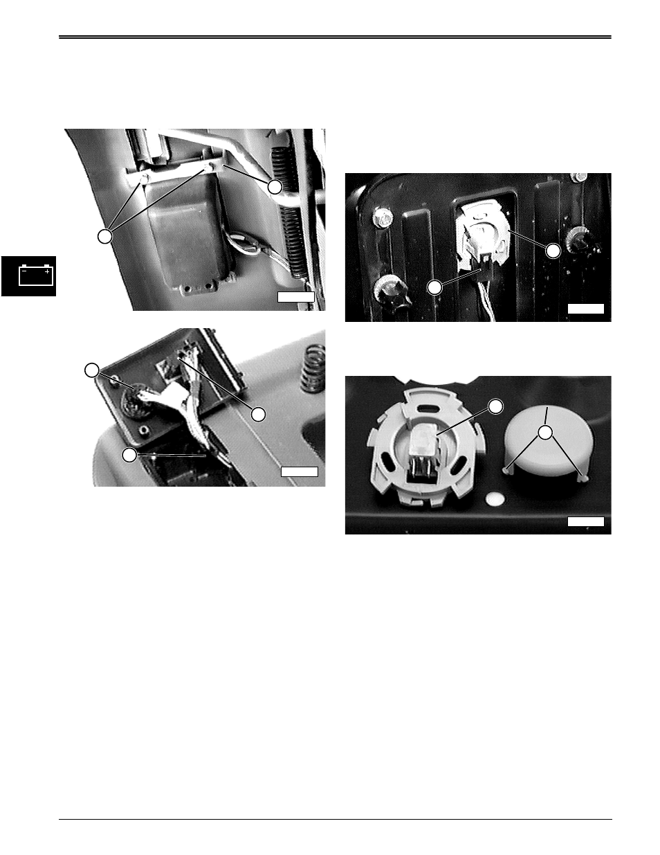 Repair, Remove and install seat switch | John Deere stx38 User Manual | Page 158 / 314