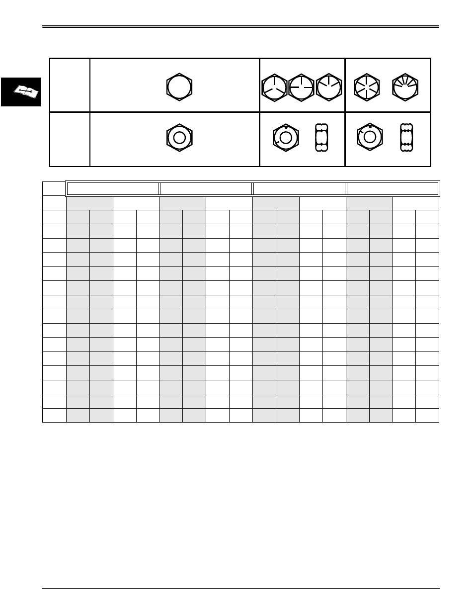 Inch fanstener torque values, Inch fastener torque values | John Deere stx38 User Manual | Page 16 / 314