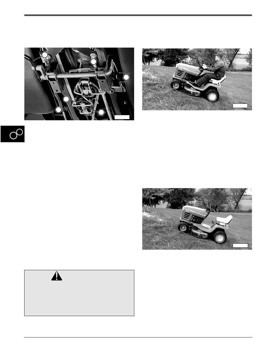 Caution, Clutch spring adjustment | John Deere stx38 User Manual | Page 200 / 314