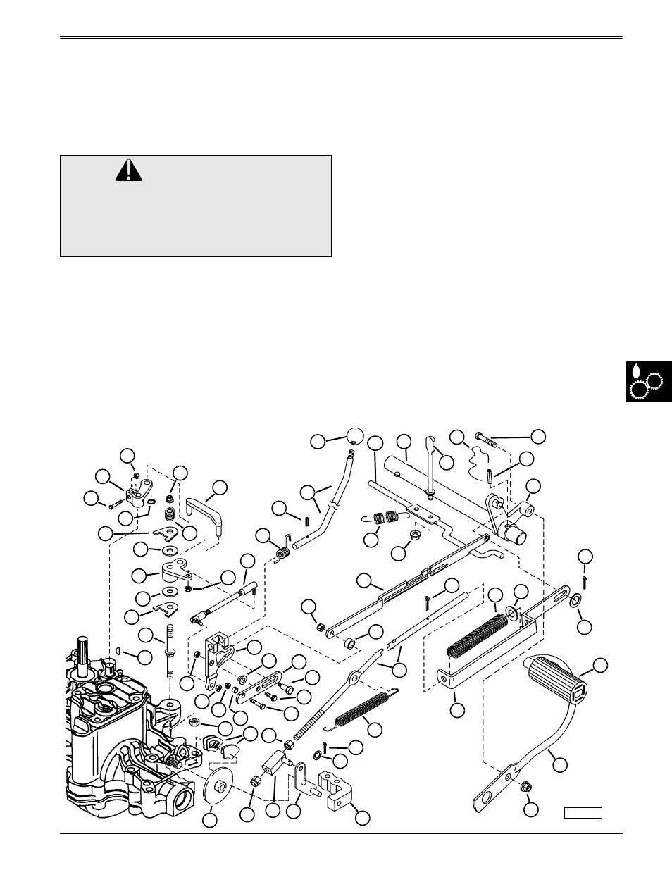 Caution, Repair | John Deere stx38 User Manual | Page 261 / 314