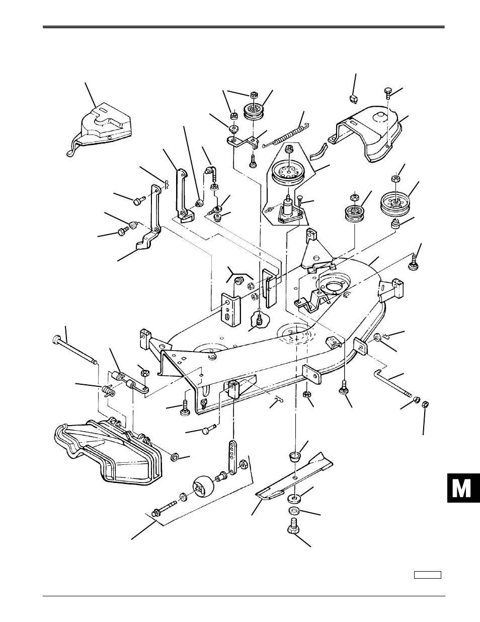 Mower decks | John Deere stx38 User Manual | Page 301 / 314