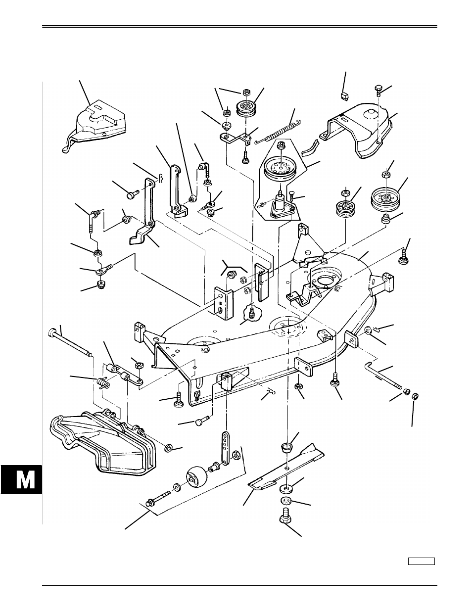 Mower decks | John Deere stx38 User Manual | Page 302 / 314