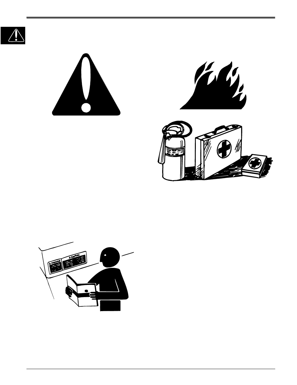 Section 1 - safety, Recognize safety information, Understand signal words | Replace safety signs | John Deere stx38 User Manual | Page 4 / 314