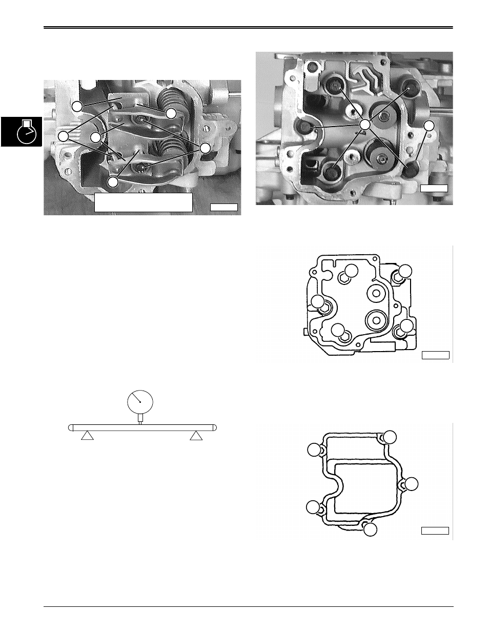 Remove and install rocker arms, Inspect push rod, Remove and install cylinder head | John Deere stx38 User Manual | Page 64 / 314
