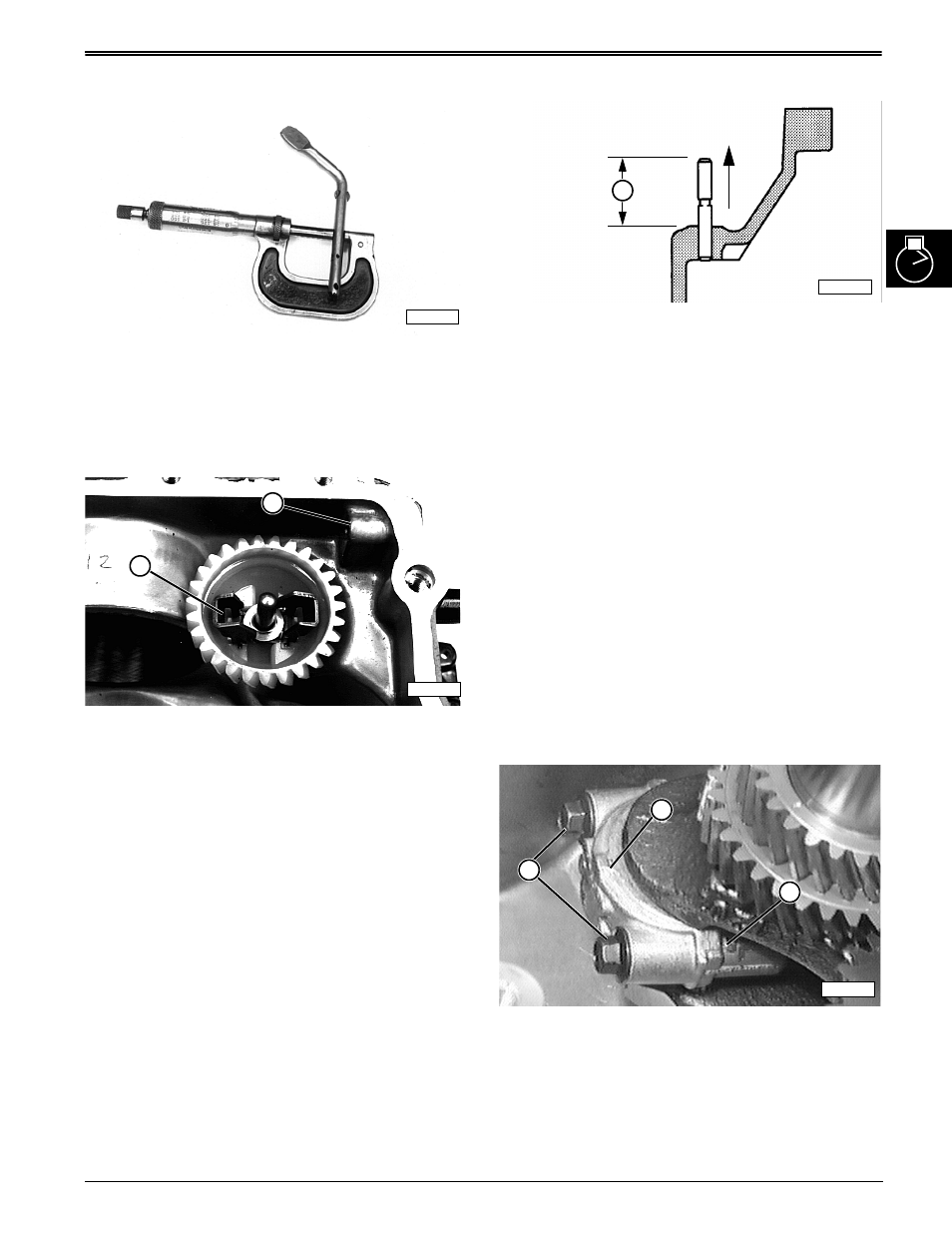 Governor inspection, Remove piston assembly | John Deere stx38 User Manual | Page 73 / 314