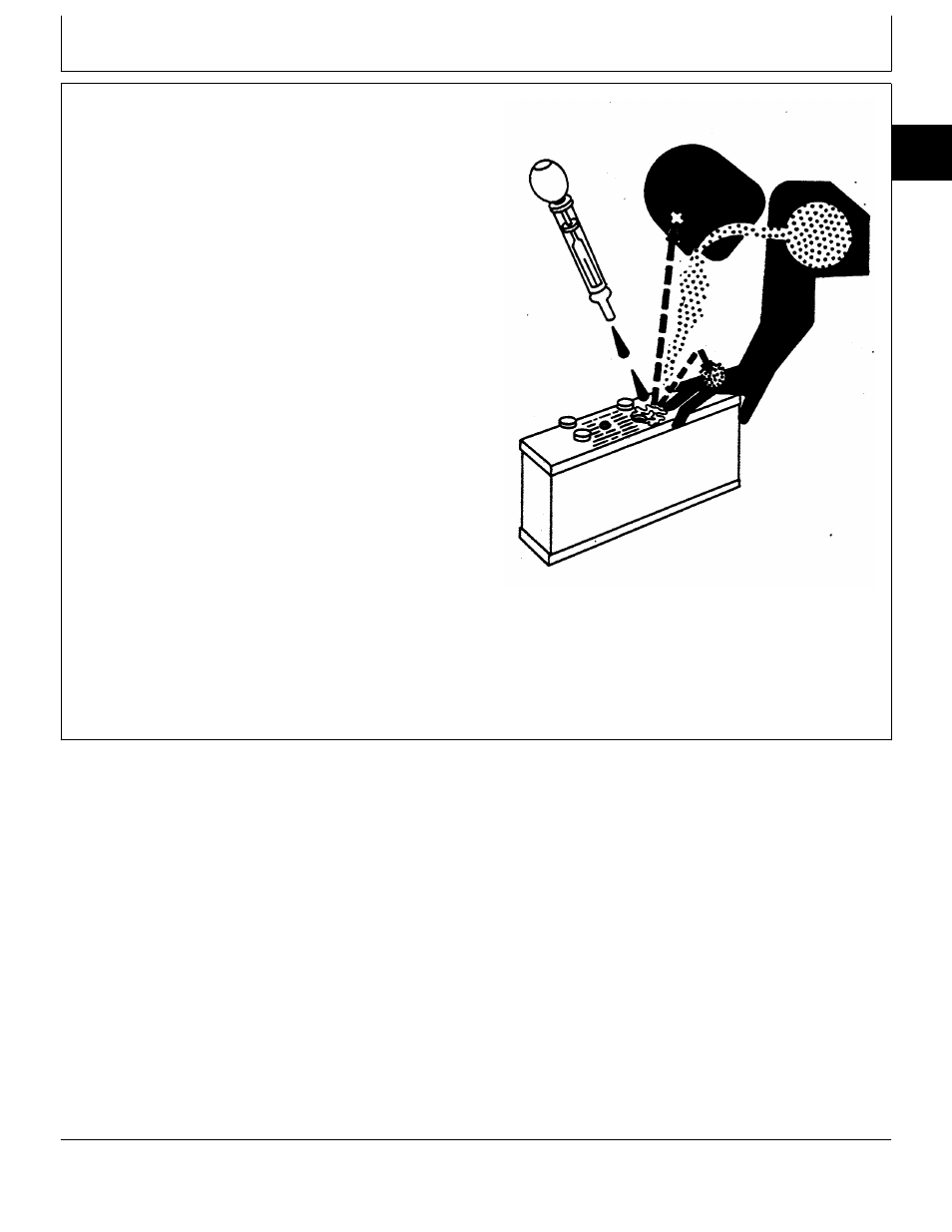 Prevent acid burns | John Deere 318 User Manual | Page 13 / 440