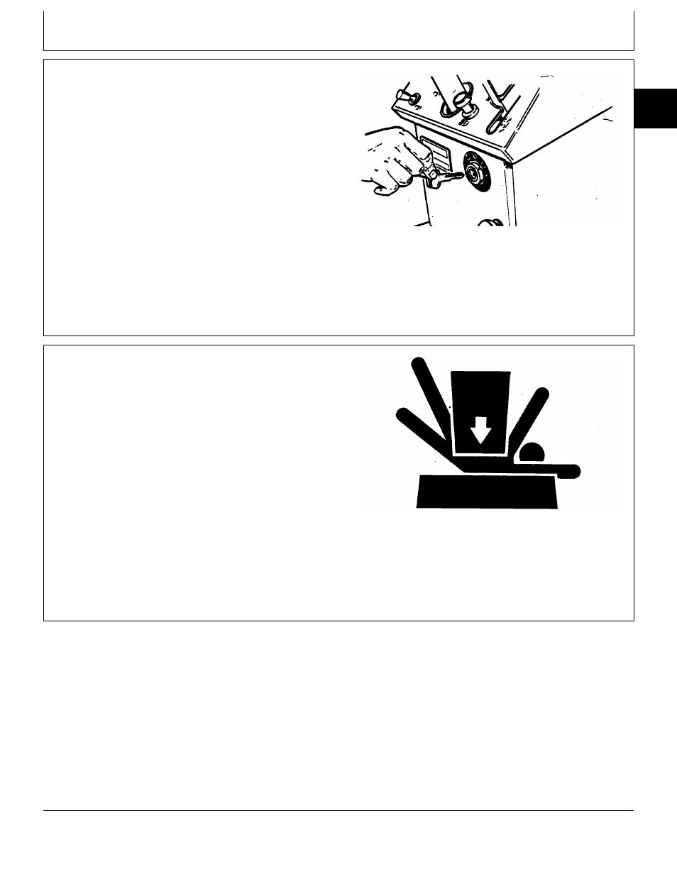 Prepare machine for repair, Support machine properly | John Deere 318 User Manual | Page 15 / 440