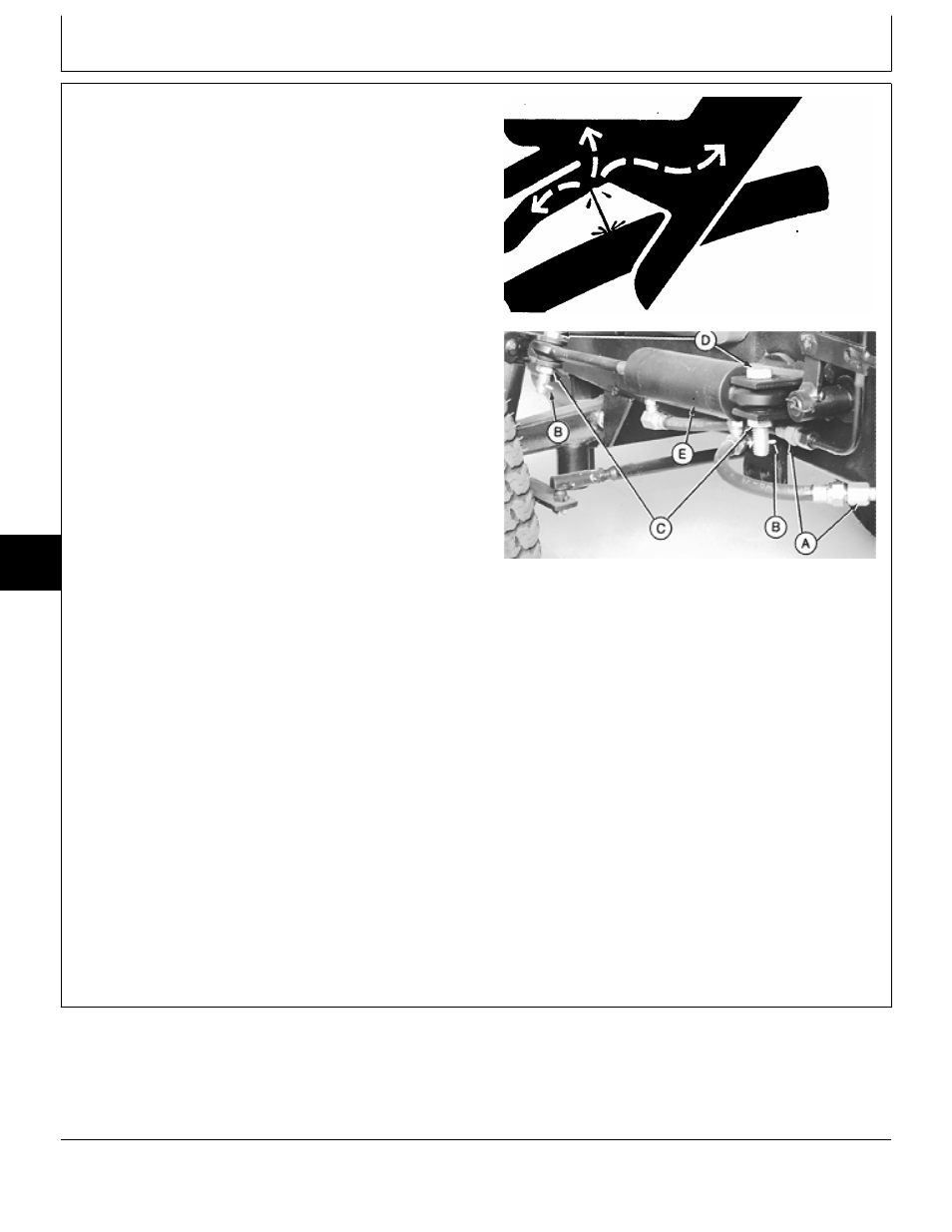 Remove and install steering cylinder | John Deere 318 User Manual | Page 172 / 440