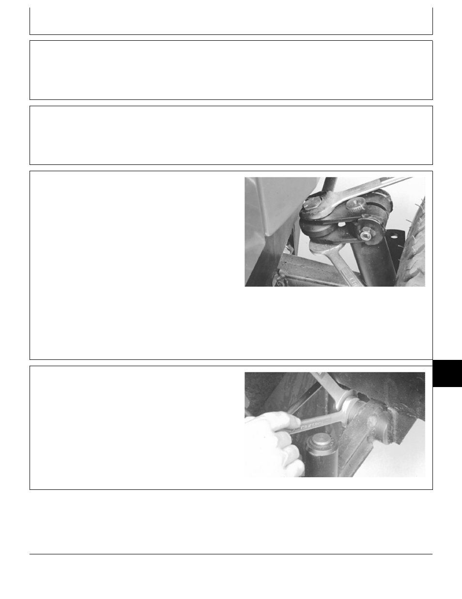 Front axle, Special or essential tools, Remove and install front axle—316 and 318 | Group 05 | John Deere 318 User Manual | Page 211 / 440