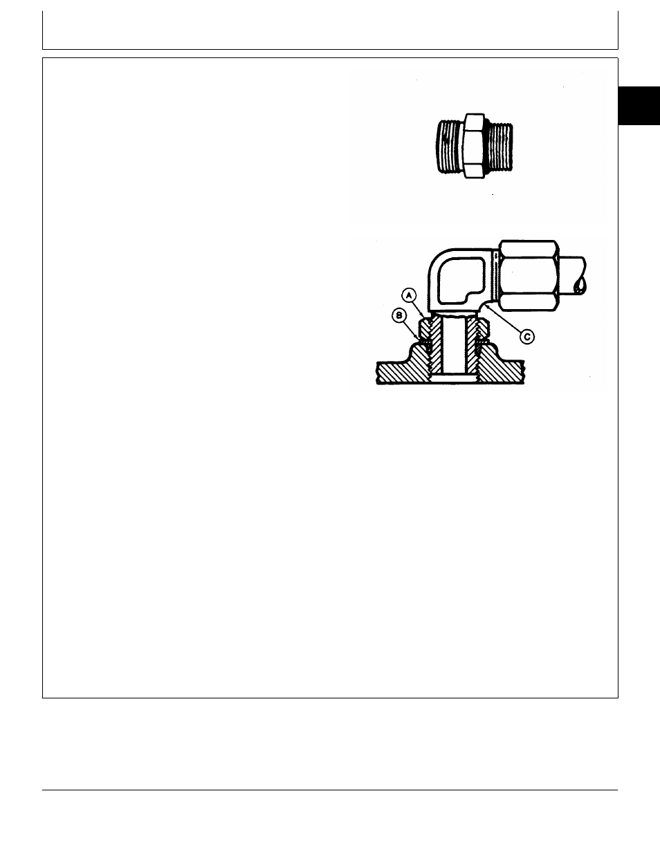 Service recommendations for o-ring boss fittings | John Deere 318 User Manual | Page 33 / 440