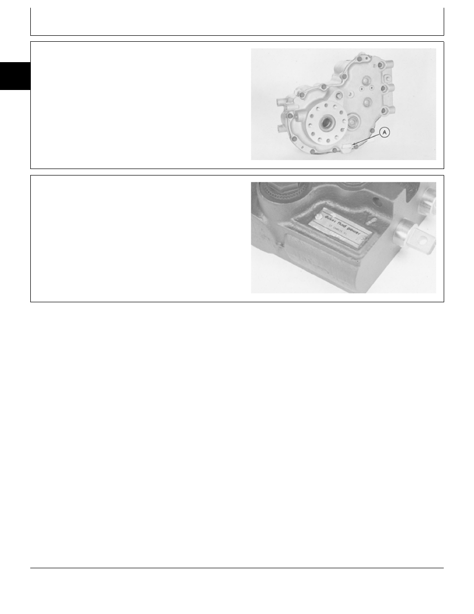 Differential serial number, Control valve serial number | John Deere 318 User Manual | Page 46 / 440