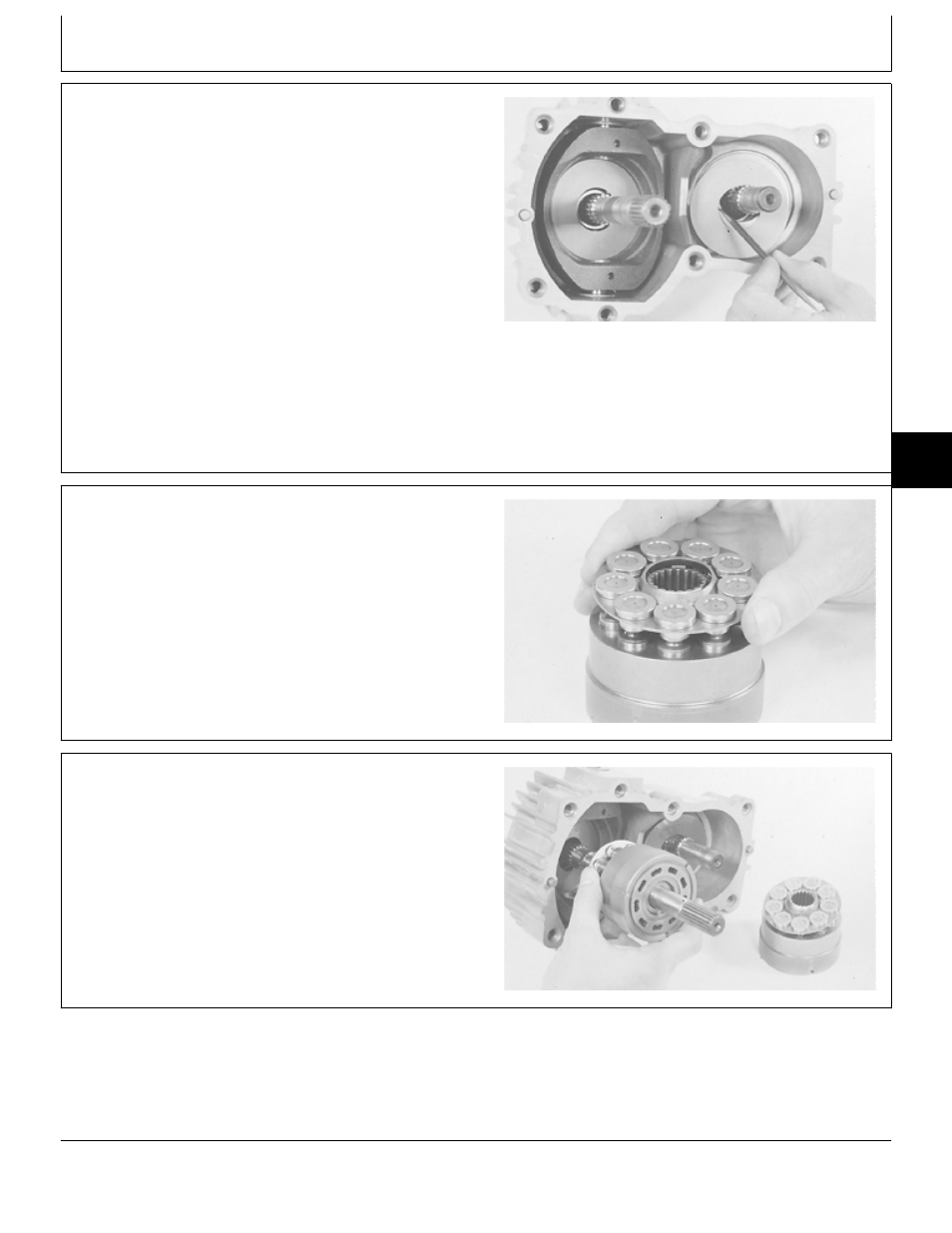 Assemble pump and motor | John Deere 318 User Manual | Page 81 / 440
