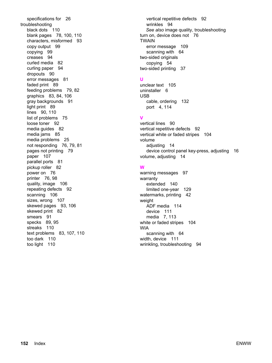 HP LaserJet 3015 User Manual | Page 162 / 164