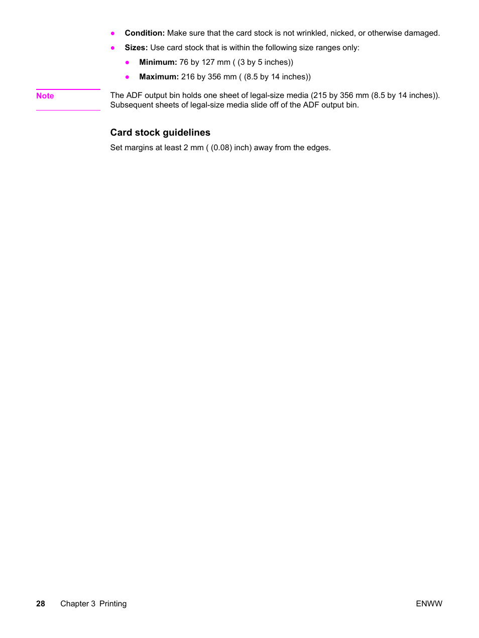 HP LaserJet 3015 User Manual | Page 38 / 164