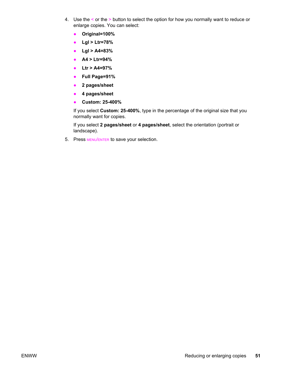 HP LaserJet 3015 User Manual | Page 61 / 164