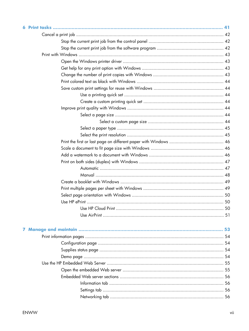 HP Laserjet p1606dn User Manual | Page 9 / 152