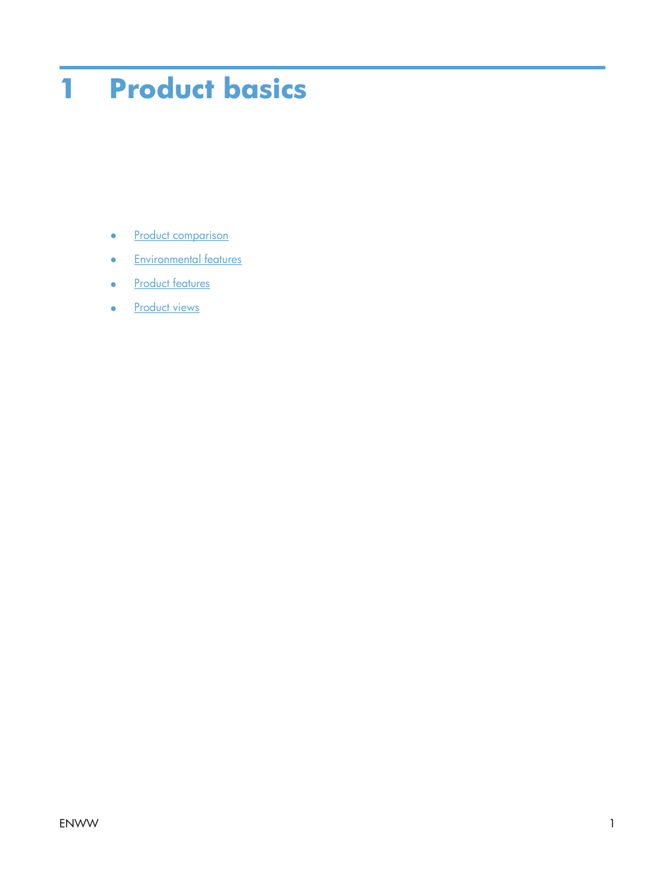 Product basics, 1 product basics | HP laserjet m1212nf User Manual | Page 15 / 284