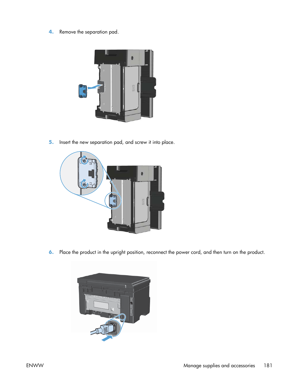 HP laserjet m1212nf User Manual | Page 195 / 284