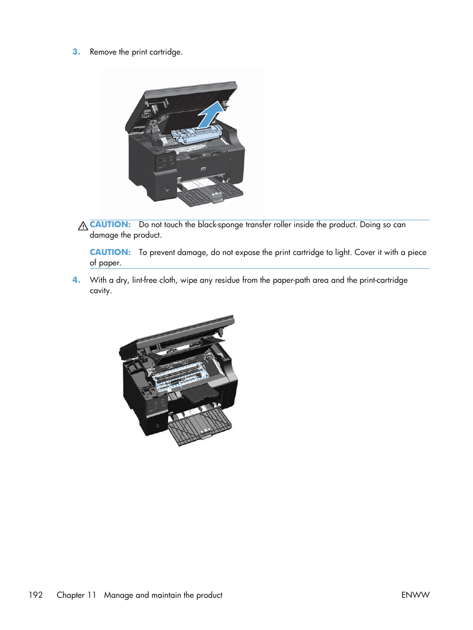 HP laserjet m1212nf User Manual | Page 206 / 284