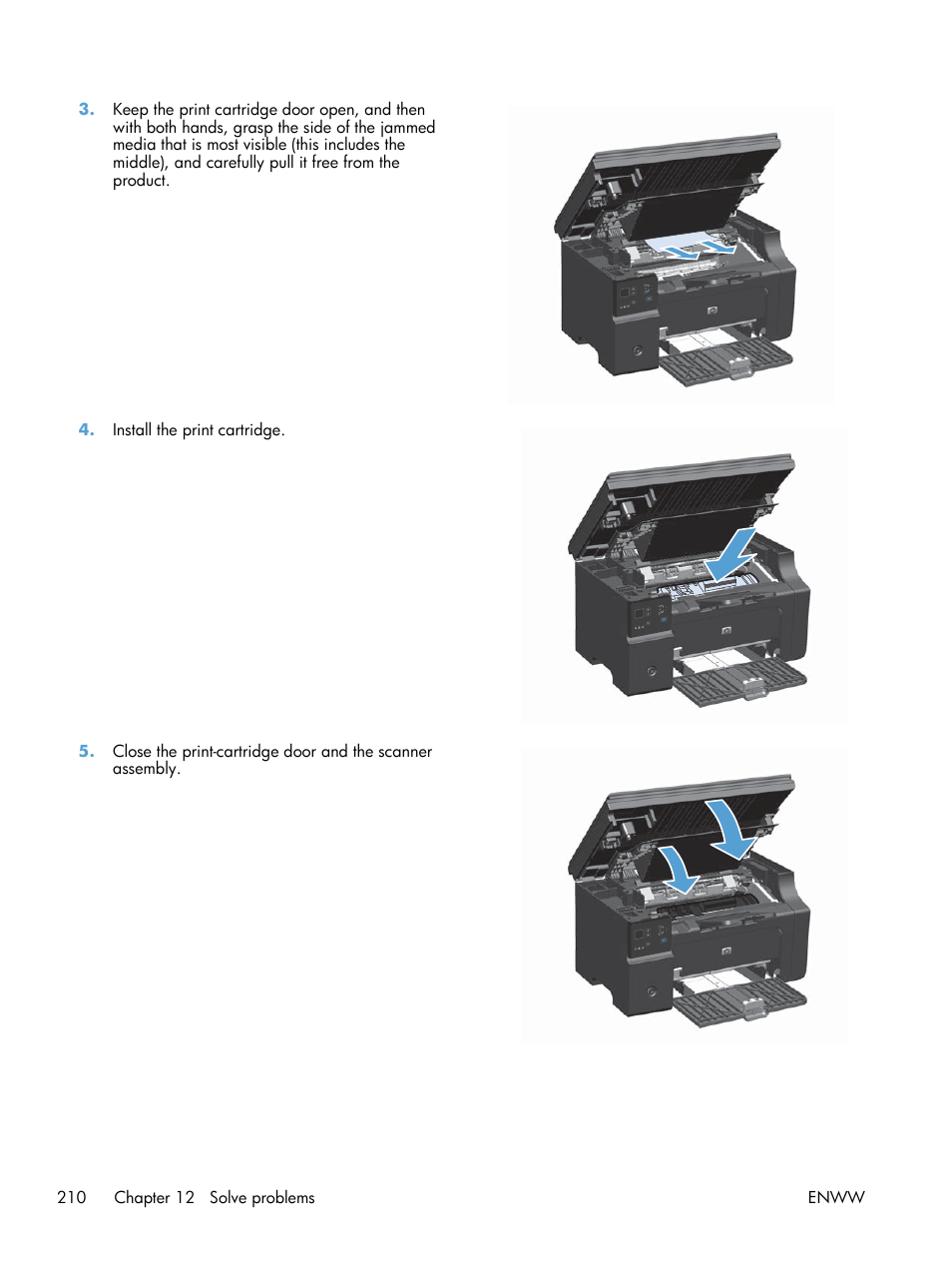 HP laserjet m1212nf User Manual | Page 224 / 284