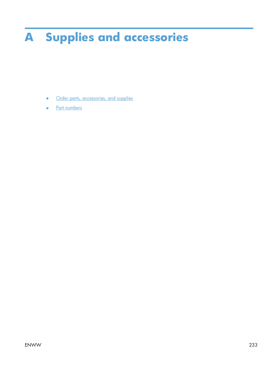 Supplies and accessories, Appendix a supplies and accessories, A supplies and accessories | HP laserjet m1212nf User Manual | Page 247 / 284